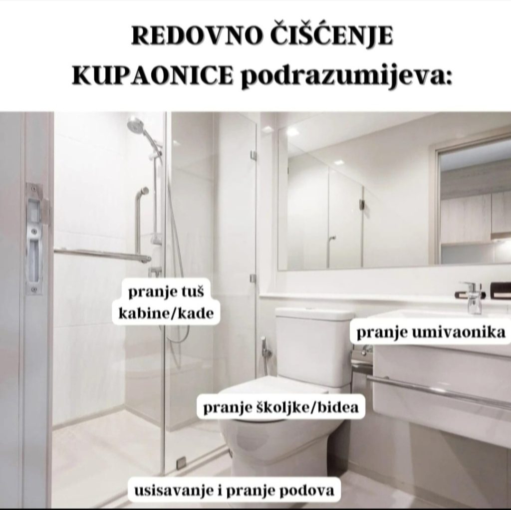 Redovno odrzavanje kupaonice