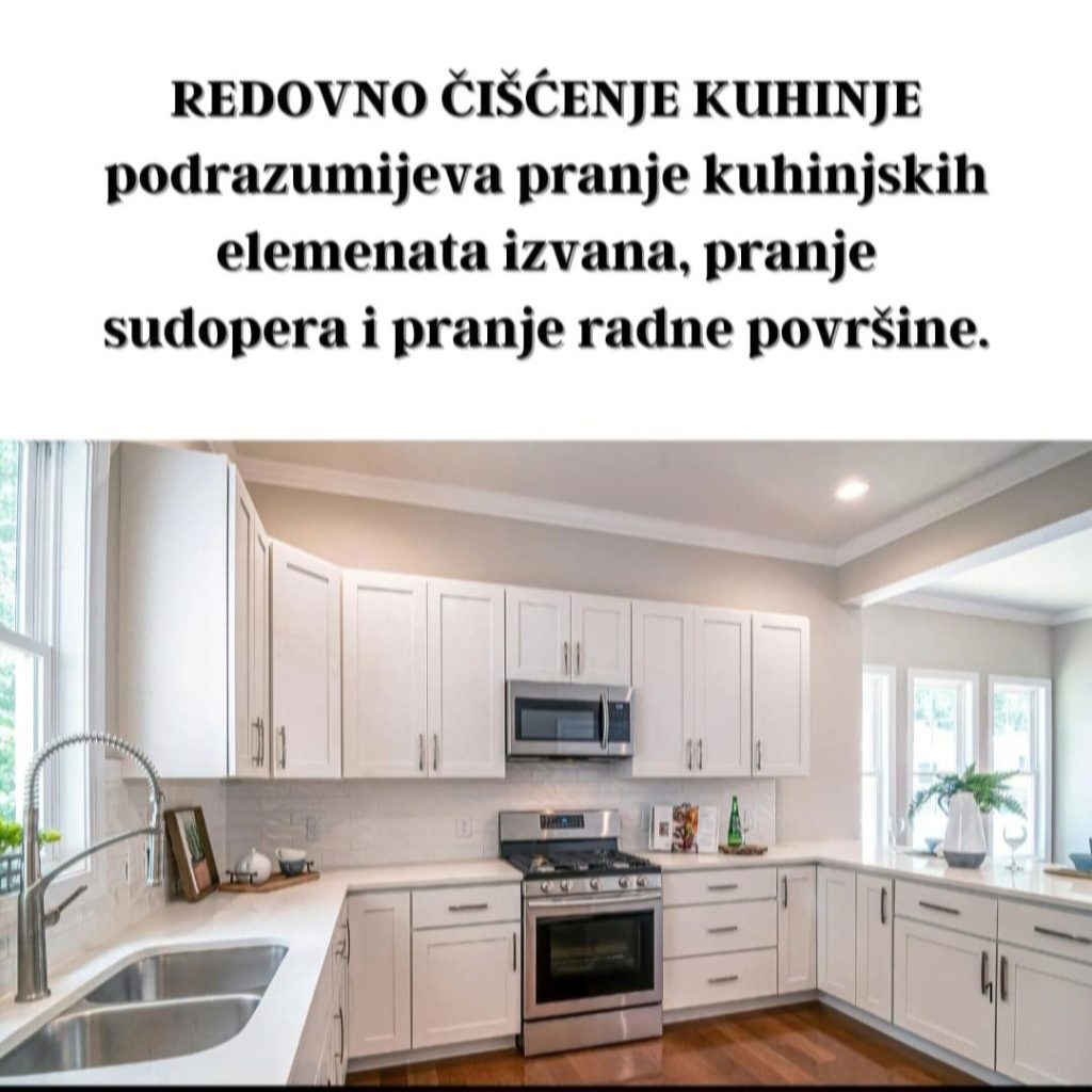 Redovno odrzavanje kuhinja